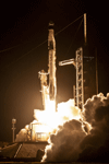 A SpaceX Falcon 9 rocket carrying the Polaris Dawn crew lifts off from Launch Complex 39A at NASA's Kennedy Space Center in Florida...on September 10, 2024